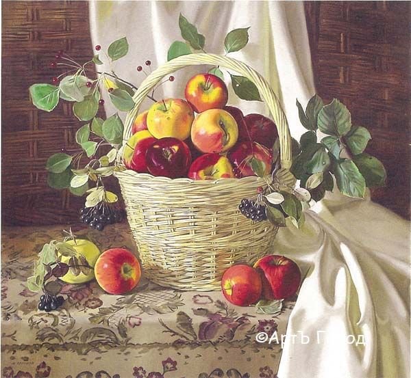 Сычков натюрморт. Фрукты. 1908