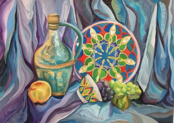 Цветовая композиция в натюрморте