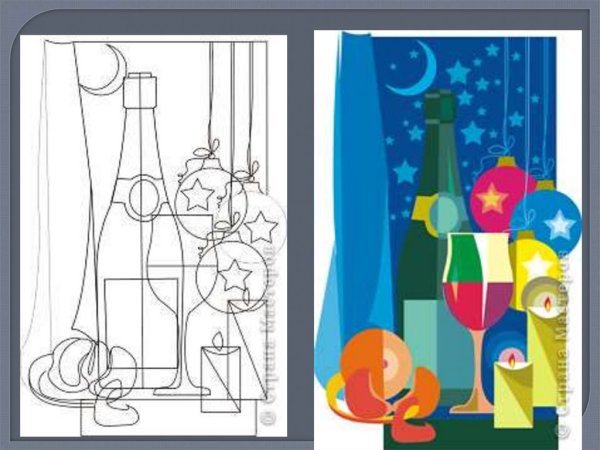 Рождество натюрморт декоративный (50 фото)