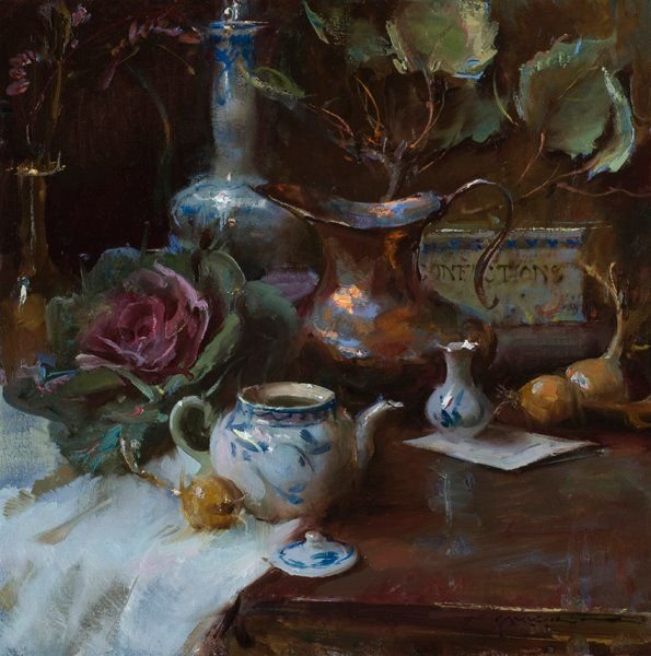 Художник Даниэль Герхартц (США).натюрморт