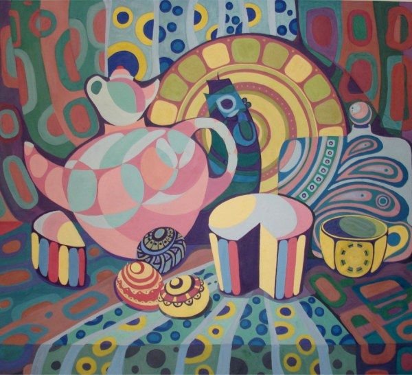 Декоративная композиция живопись