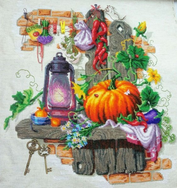 Картина Талеевой Анны осенний натюрморт