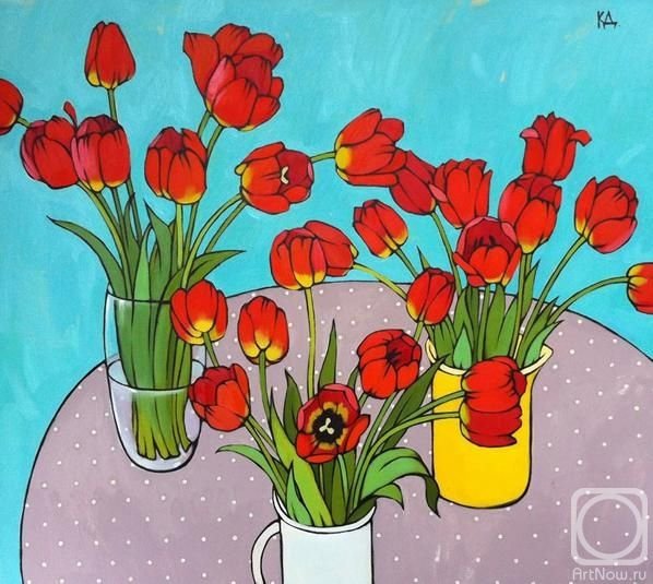 Худодниница Дина Калиткина натюрморты