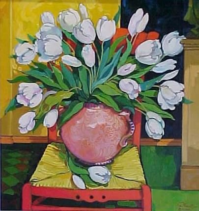 Натюрморт мастихином Елена