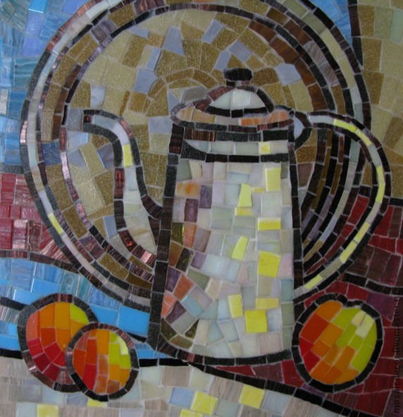 Живопись в стиле мозаики
