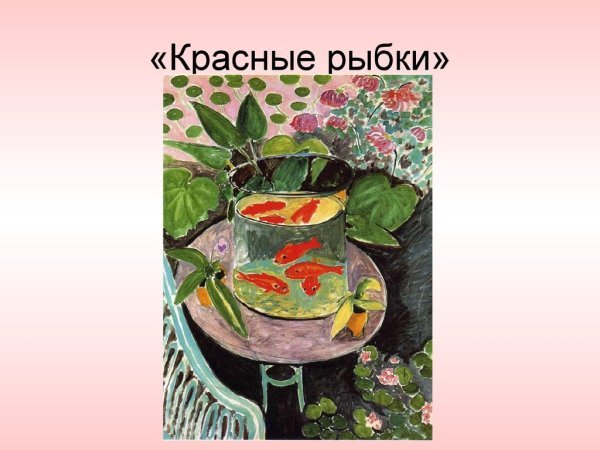 Декоративный натюрморт Анри Матисс