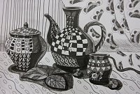 Необычный декоративный натюрморт