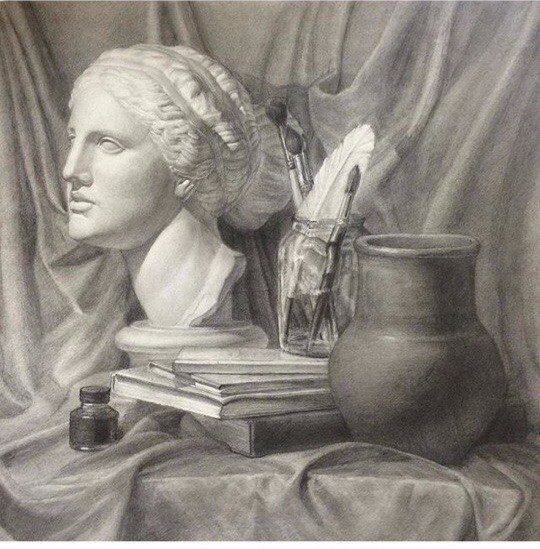 Академический натюрморт маслом