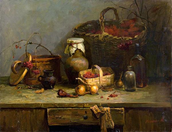 Калинин Михаил художник самовар