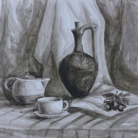 Гризайль Репинка