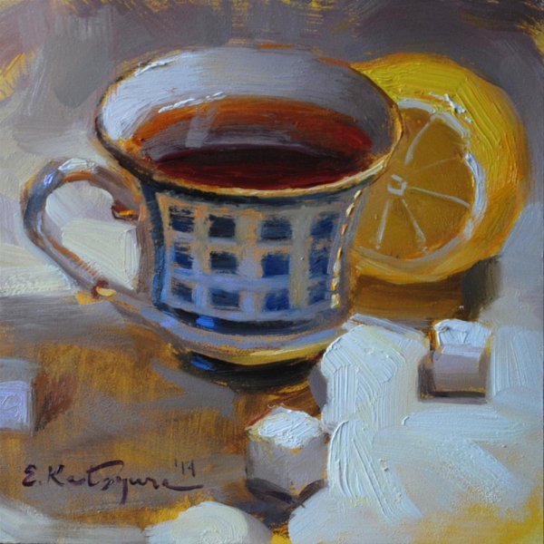 Натюрморт с посудой