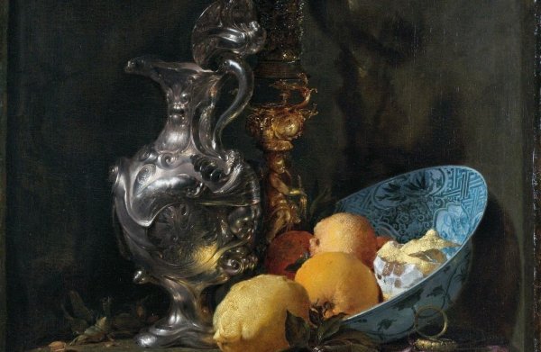 Кальф натюрморт с кувшином