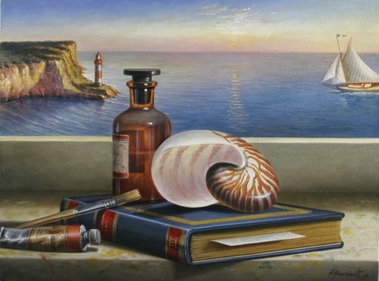 Морской натюрморт натура