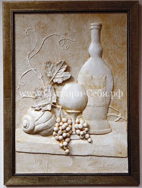 Рельефная лепка из глины