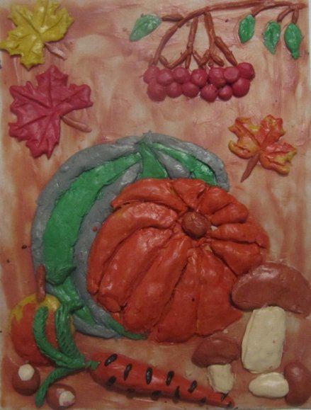 Лепка овощи и фрукты в подготовительной группе