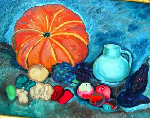 Илья Машков натюрморт с тыквой