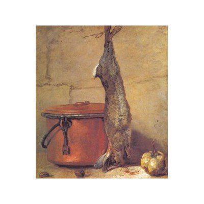 Жан Батист Симеон Шарден натюрморт с зайцем