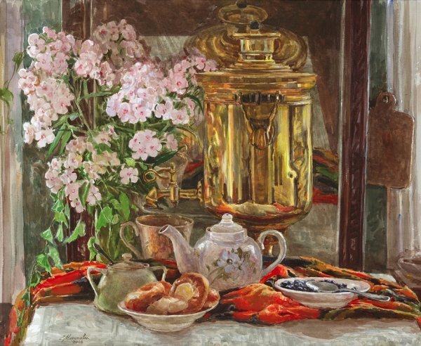 Панно на кухню с пивом и рыбой