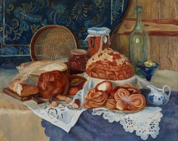 Рыба натюрморт Елена Татульян