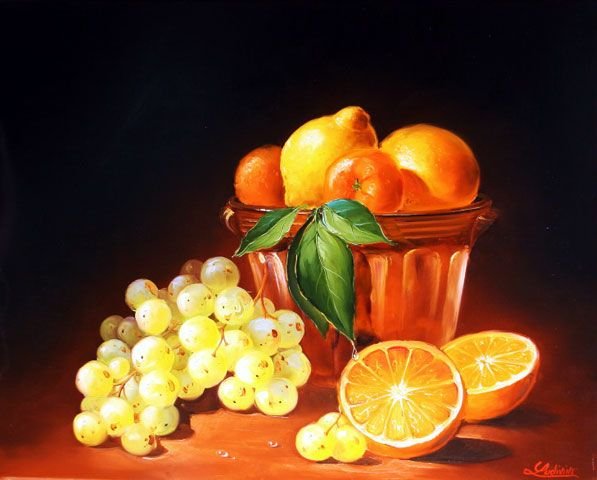 Елена Базанова мандарины