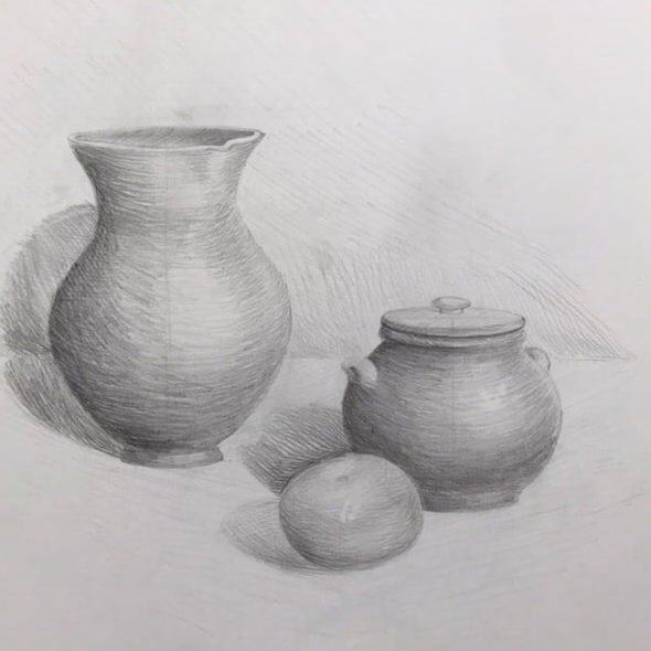 Крынка Академический рисунок