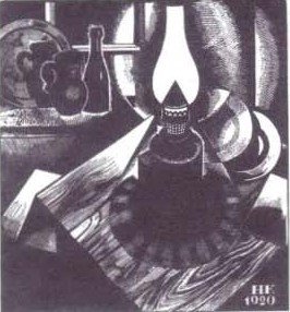 Купреянов Николай Николаевич линогравюра