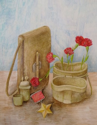 Натюрморт день Победы