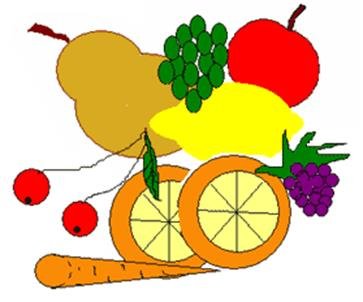 Натюрморт рисунок в паинте