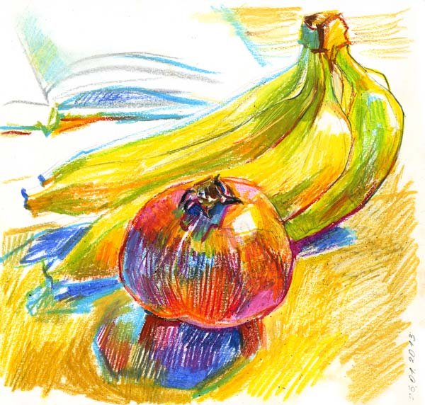 Энкаустика натюрморт