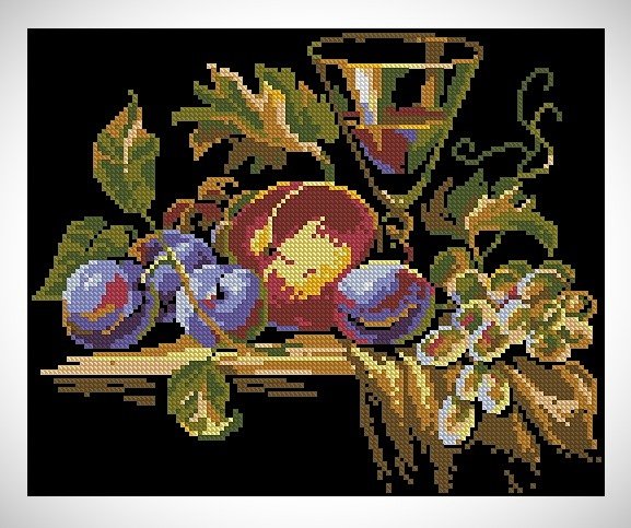 Вышивка натюрморт