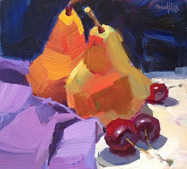 Натюрморт мазками