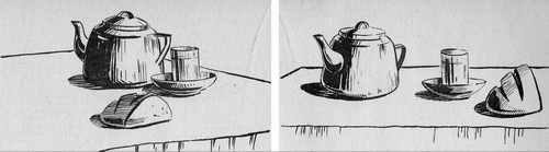 Конструктивное построение бытовых предметов