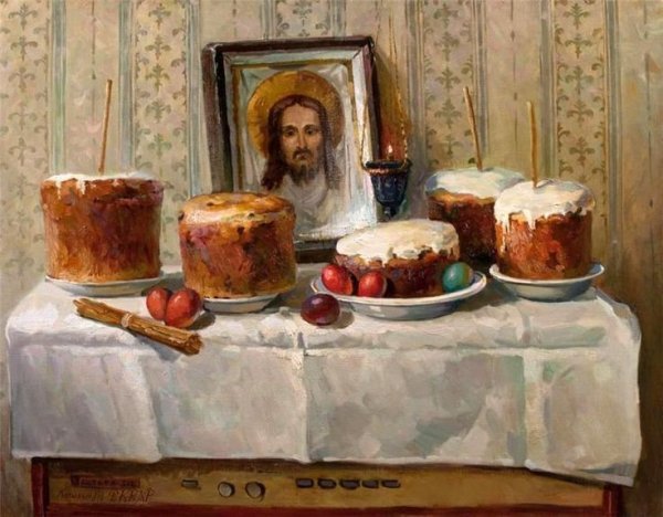 Евгений Муковнин Пасхальный натюрморт