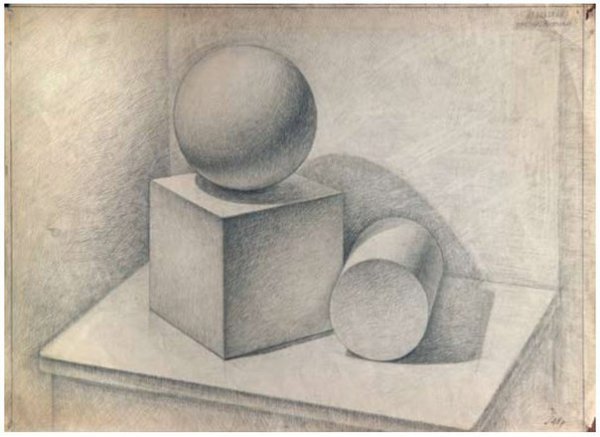 Гипсовые геометрические фигуры для рисования