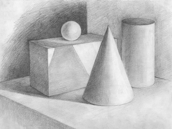 Рисование и штриховка геометрических фигур