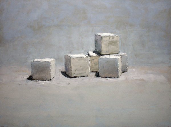 Кубики акварель