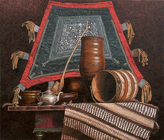 Лукина Марианна Якутская утварь натюрморт