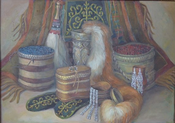 Якутская живопись Чороон