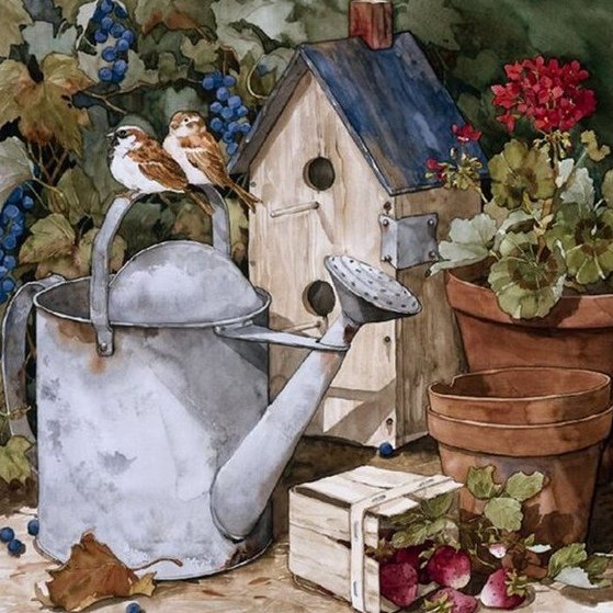 Натюрморт садовника в живописи