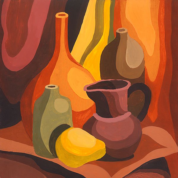 Натюрморт по цветоведению