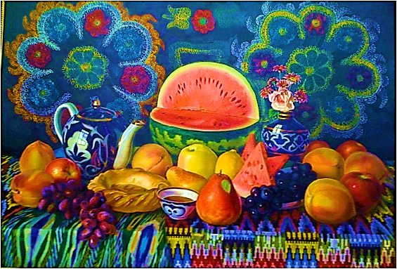 Лысов узбекский натюрморт живопись