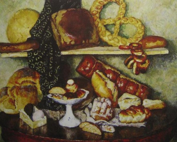 Натюрморт с хлебом