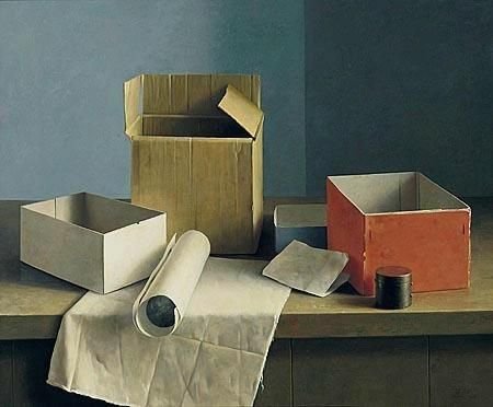 Натюрморт с коробками