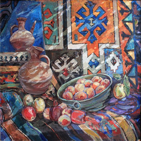 Натюрморт в тёмных тонах