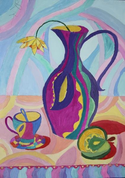 Декоративный натюрморт простой