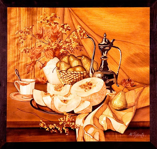 Натюрморт из теста