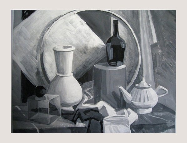 Декоративный натюрморт Строгановка Строгановка