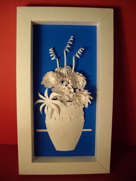 Рельеф из бумаги Макетирование