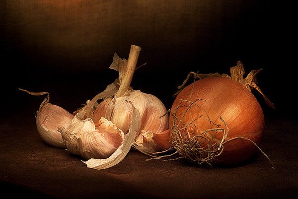 Чеснок постановка