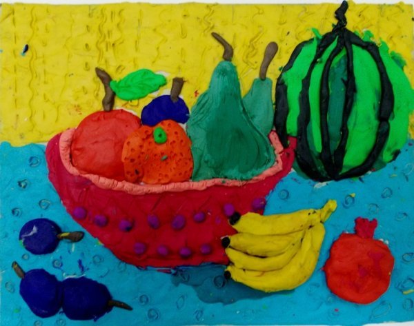 Лепка дары осени